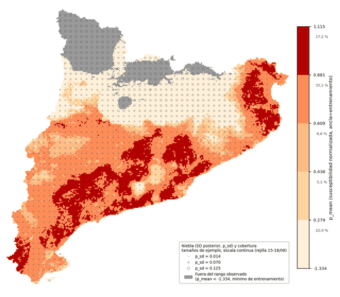 Mapa de susceptibilidad, 13/08/2026