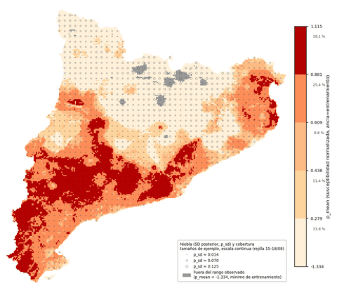 Mapa de susceptibilidad, 17/08/2026