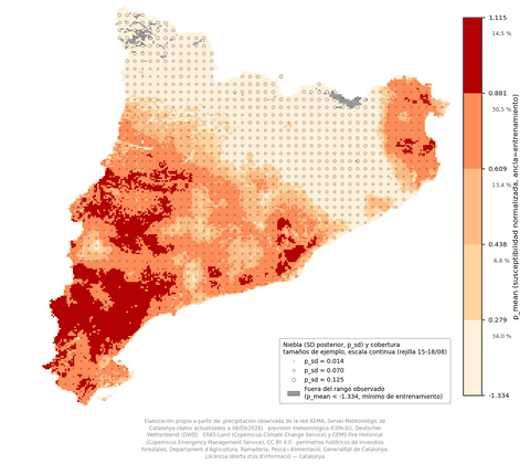 Mapa de susceptibilidad, 08/09/2026
