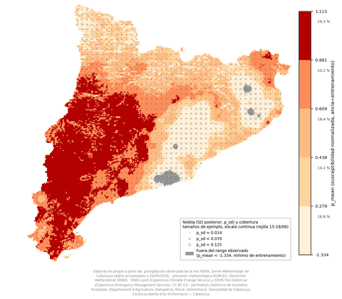 Mapa de susceptibilidad, 20/09/2026