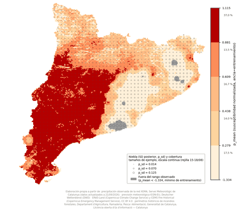 Mapa de susceptibilidad, 21/09/2026