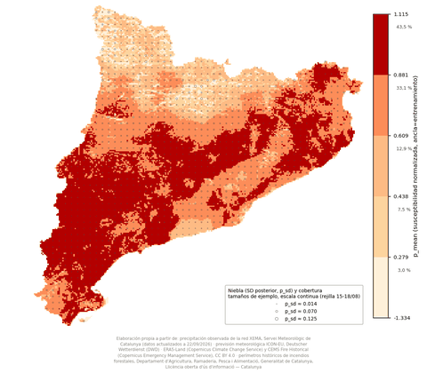 Mapa de susceptibilidad, 22/09/2026