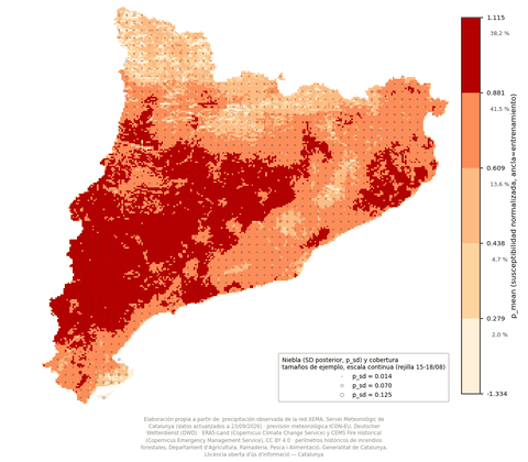Mapa de susceptibilidad, 23/09/2026