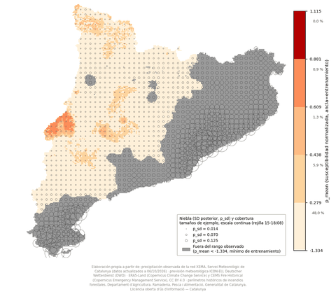 Mapa de susceptibilidad, 06/10/2026