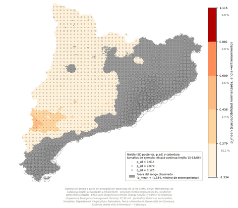 Mapa de susceptibilidad, 07/10/2026