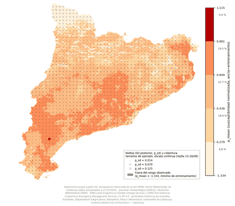 Mapa de susceptibilidad, 17/10/2026