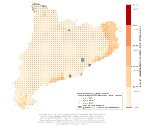 Mapa de susceptibilidad, 18/10/2026
